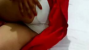sexy desi aunty moans loud as young boy pounds her huge ass at home