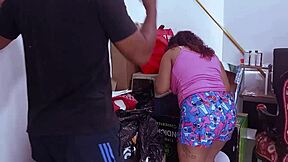 i pound my stepsis's tight pussy raw in crazy homemade latina taboo fuck