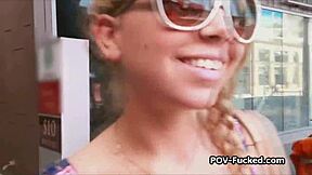 Blonde Spinner Begs for Intense Cock Pounding on Vacation Getaway