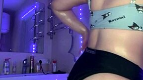 extreme teen squirts all over your face closeup