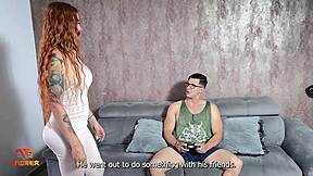 innocent stepson loses virginity to horny young stepmom andrea castro