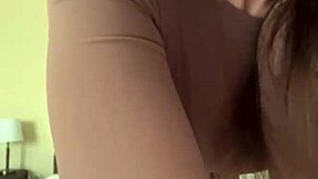 hey neighbor those big elastic tits bounce wild during our outdoor massage fuck