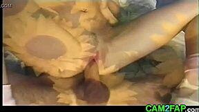 Small titted teen fucks hard with titty bang cumshot 😍🍆💦