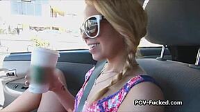 Blonde Spinner Begs for Intense Cock Pounding on Vacation Getaway