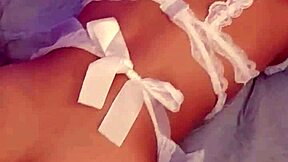 mexican maid horny as hell bends over for pov pounding in bedroom