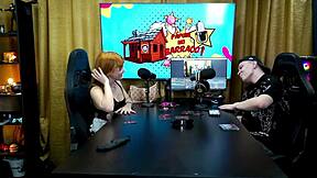 Ruan sniffs alexa araujo's wet pussy then fingers her deep - that tesão in podcast pépum no barraco