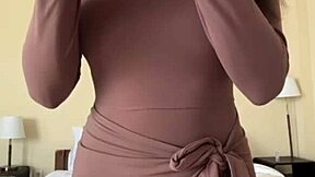 hey neighbor those big elastic tits bounce wild during our outdoor massage fuck