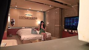 hidden cam catches young japanese idol's first bedroom curves