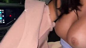 Lina Nakamura couldn't resist that BBC ride outdoors almost creampied by John Coffee