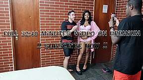 Barbie Babaloo's First Time Backstage Big Ass Interracial Creampie