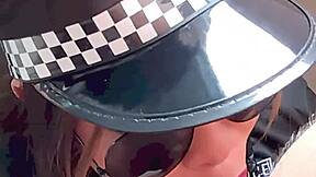 Sexy latina cop's juicy ass pounded doggystyle in cdmx photoshoot
