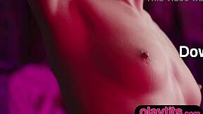 Gorgeous Tanned Petite Milf Strips Nude Revealing Perfect Petite Figure And Natural Tits