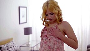 who wouldn't lick cute gina l's pink shaved teen pussy?