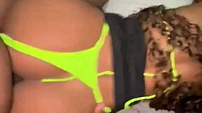 Hey, watch this bikini Brazilian wife ride her husband's friend POV!