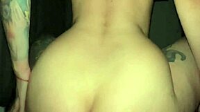 A teen bounces wildly on fat cock breaking sofa 😈 creampie mess follows 😂