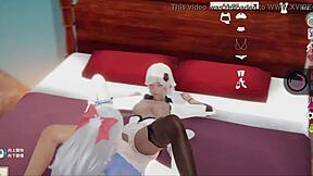 young japanese ai-shoujyo lesbians crave intimate sex