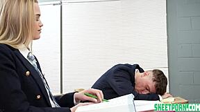 Chloe Rose's Innocent Shaved Pussy Craves Big Cock Chemistry