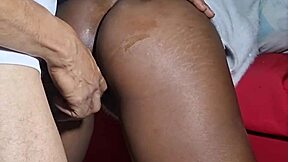 he bangs my ass hard while the cuckold steps out fode meu cu