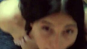 i chain gia on knees for sloppy deepthroat face fuck