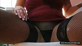 kirsten lights up pov casting with big tits cumshot tease interview