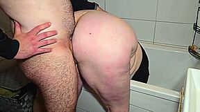 My huge ass stepsis catches me snapping her pics in bathroom