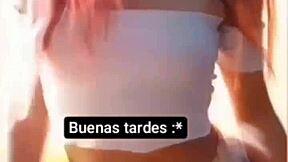 wow instagram argentinian teen agus strips sexy!