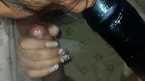wanna see this latina take double blowjob on monster cocks?