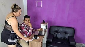 Dude, fucking my stepmom's juicy curves feels insanely taboo and hot