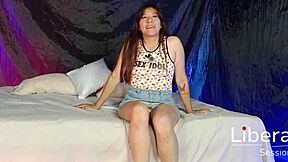 ready to lose your virginity juicy latina girlfriend bent over for first doggystyle?