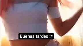 wow instagram argentinian teen agus strips sexy!