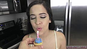 teen in leggings gets publicly fucked and devirginized for birthday 🎉🍆 whoa right? 😏