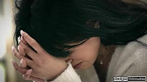 Petite asian pregnant teen craves hardcore interracial fuck 😍