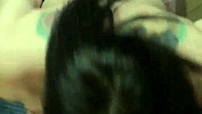 i chain gia on knees for sloppy deepthroat face fuck