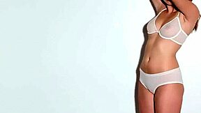Teen model teases in panties and lingerie craving more