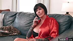 Caught By Shay Fox? Young Employee Licks Granny Boss Pussy