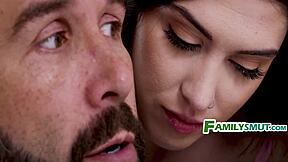 stepdaughter's caress made me forget stress pov