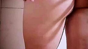 karamelovzla shakes her huge fat latina ass cheeks homemade