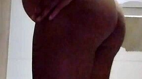 me showing off pregnant tits in shopping bathroom public flash