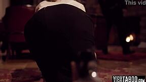 boss dominates kinky milf secretary pounds her office hard