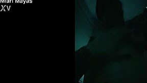 bbw latina rides cock in dark full vid free 😈🍑