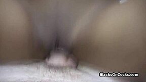 Banging Black Mimi Hard in Private Audition Orgy