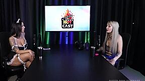 melhores kyra sex e vitoria beatriz momentos no hot cast parte 1 🔥😍 sheer red