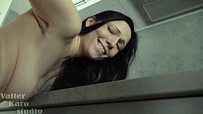 Slim Rina Helena's tight asshole stretched by monster cock to anal orgasm