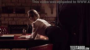 boss dominates kinky milf secretary pounds her office hard