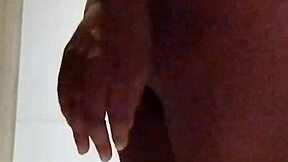 me showing off pregnant tits in shopping bathroom public flash