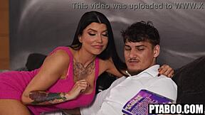 romi rain bangs nasty in-law victor ray right next door