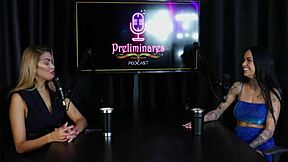 Evelyn Buarque dominates in fetish club bisexual swing!