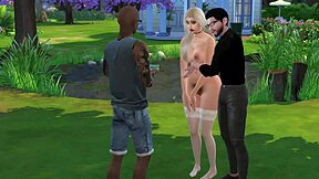 sims 4 teen slut takes double monster bbc pounding together