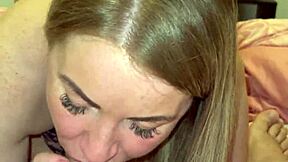 Stepmom Craves Stepsons Cock Alone Sucking Deep Part 2