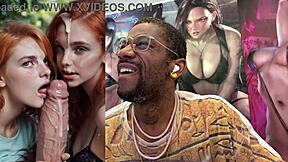 Freckled Milf Faces Cum Blast from Latina Anal Teen